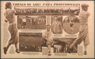 Torneo de golf para profesionales [Fotografías]