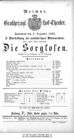 Die Sorglosen