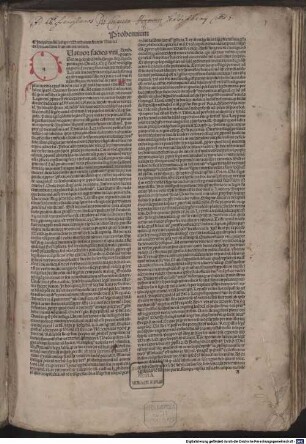 Biblia : mit Postilla litteralis von Nicolaus de Lyra, Expositiones prologorum von Guilelmus Brito, Additiones ad Postillam Nicolai de Lyra von Paulus Burgensis und Replicae contra Burgensem von Matthias Doering