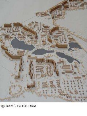 Siedlung Kranichstein - Stadtplanerisches Ausstellungsmodell