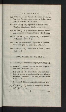 129-151, Biographi in Quarto - Philosophi et Mathematici in Octavo