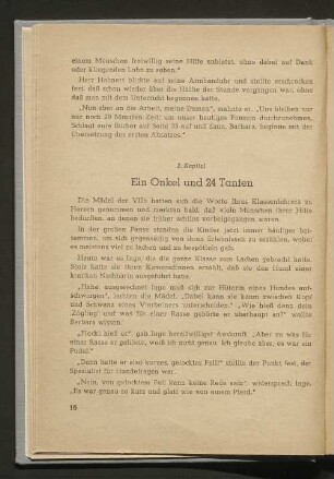 Ein Onkel und 24 Tanten