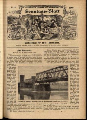 Ausgabe vom Sonntag, den 28. März 1909.