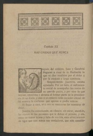 Capítulo XX - Más unidos que nunca