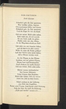 Der Oktober