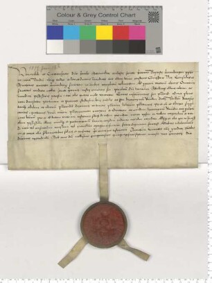 Präsentation an Propst Jacob Schomaker für eine Vikarie am Allerheiligen Altar zu St. Johannis [lat].