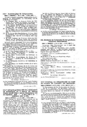Sonderlehrgänge für Kriegsversehrte : [Amtliche Erlasse] ; [Amtlicher Teil]