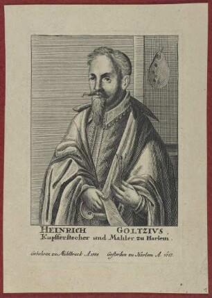 Bildnis des Heinrich Goltzivs