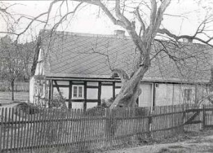 Fachwerkhaus in Dauban : Ort: Dubo / Dauban. Altes Fachwerkhaus