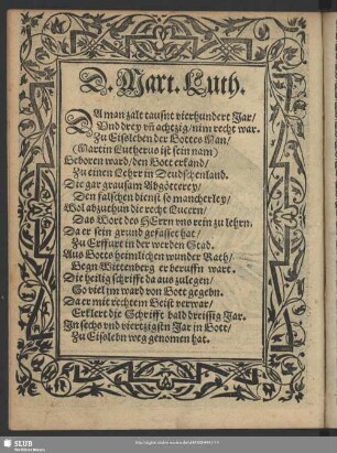 D. Mart. Luth.