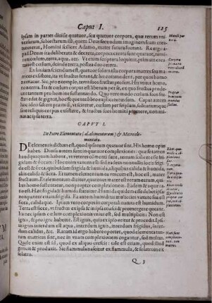 Caput I. De Patre Elementato (al. elementorum) & Matre elementata.