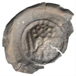 Fundmünze, Brakteat, 1250 - 1265