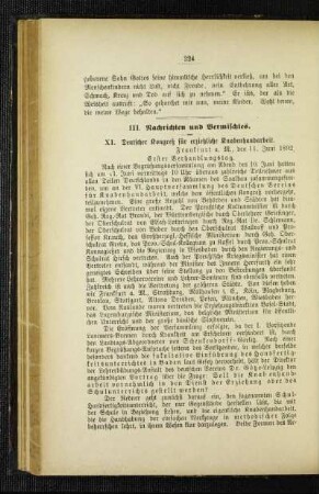 XI. Deutscher Kongreß für erziehliche Knabenhandarbeit