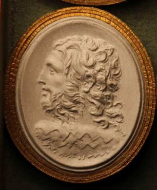 Profilkopf des Glaucus (Daktyliothek, Erstes Mythologisches Tausend)