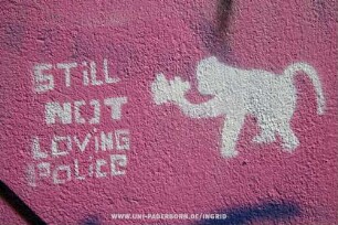 STILL NOT LOVING POLICE