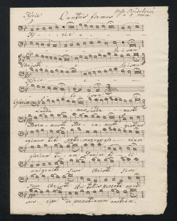 1-28, Cantus firmus
