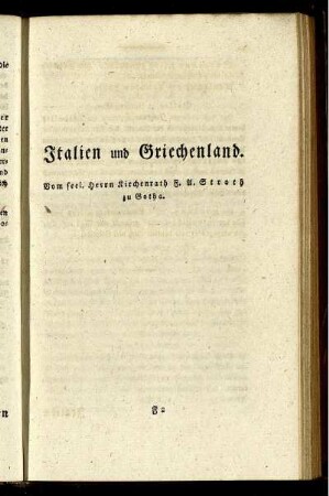 Italien und Griechenland.
