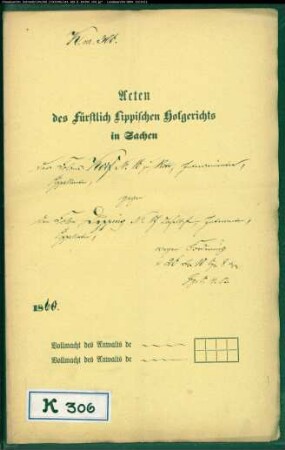 Korff zu Rott gegen Depping Nr. 17 zu Rott