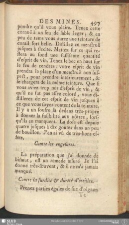 Contre les engelures