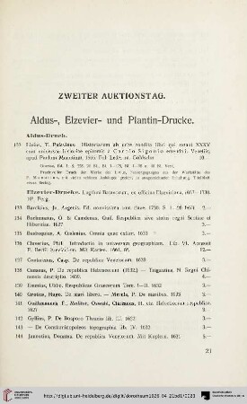 Zweiter Auktionstag (Nr. 132-314)