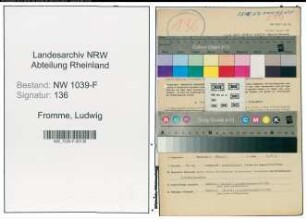 Entnazifizierung Ludwig Fromme , geb. 03.12.1900 (Handwerker)