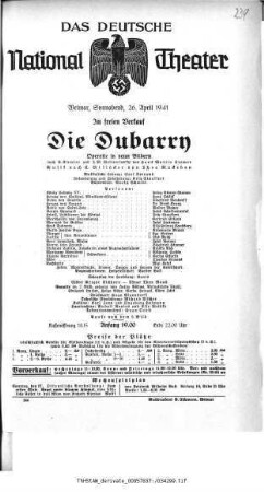 Die Dubarry