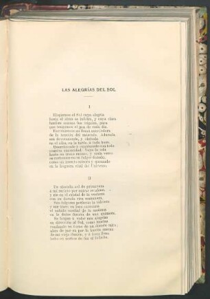 Las alegrías del sol