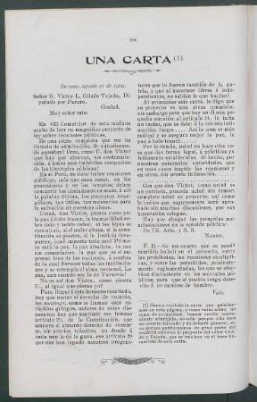 Una carta