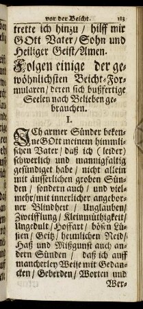 [Beicht-Formuln.] - [Abend-Gebeht eines Beichtenden.]