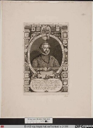 Bildnis Philipp (Cratz von Scharfenstein), 4. 5.-13. 7. 1604 Fürstbischof von Worms