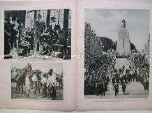 Illustrierte Beilage der "Vossischen Zeitung" u.a. zur Einweihung des Gefallenendenkmals von Verdun durch den französischen Präsidenten