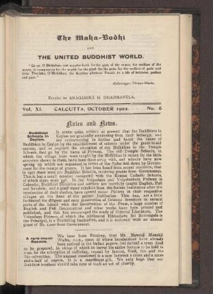 Vol. XI. No. 6