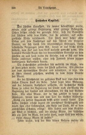 Sechstes Capitel