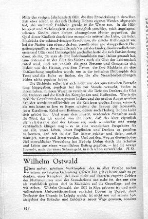 Wilhelm Ostwald