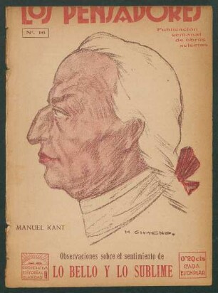 [Ilustración de] Manuel Kant