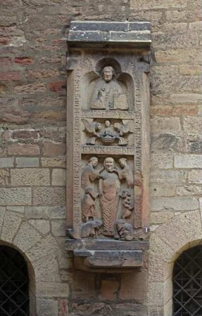 Grabplatte für Priester Bruno