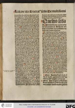 Et videtur primo quod non dicitur convenienter ars, quia nulla potentia est habitus, intellectus agens est potentia.