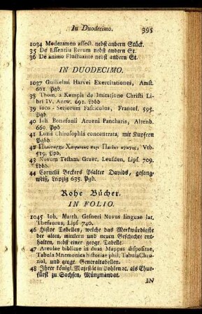 Rohe Bücher.