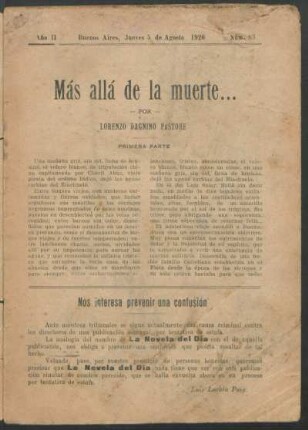 1920008300: Más allá de la muerte...
