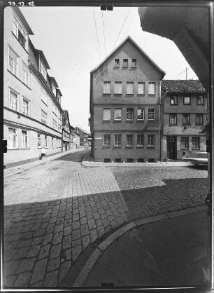 Schmalkalden, Hölzersgasse. Wohnhaus. Straßenfront