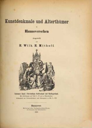 Kunstdenkmale und Alterthümer im Hannoverschen, 7. Fürstenthum Ostfriesland und Harlingerland