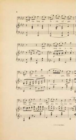 Vier Lieder : für eine Singstimme mit Begleitung des Pianoforte ; No. 1. Gefesselte Musen (Conrad Ferd. Meyer), No. 2. Gute Stunde (Emanuel Geibel), No. 3. Der Harfner (J. W. v. Goethe), No. 4. Altdeutsches Volkslied ; seinem Freunde Eugen Gura