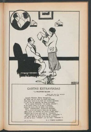 Cartas extraviadas - "A grandes males... "