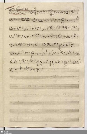 1153. Cavatina: Cattivo segno Sposine amabile / Salieri, A.
