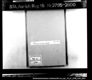 Der Zunftbrief der Bäcker in Wittmund