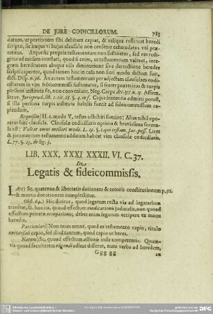 Lib. XXX, XXXI, XXXII