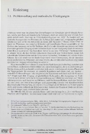 1.1. Problemstellung und methodische Überlegungen