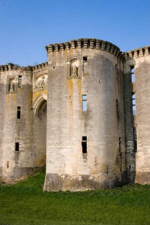 Frankreich. Picardie. Aisne. La Ferte Milon. Chateau de la Ferte Milon. 14 Jahrhundert