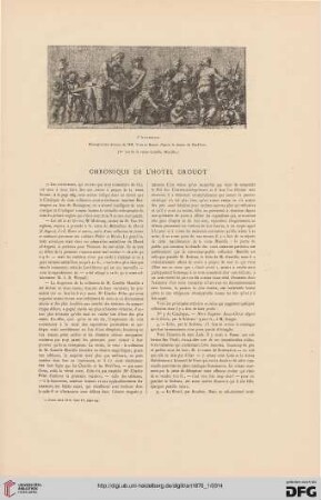 Chronique de l'hôtel Drouot