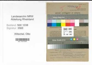 Entnazifizierung Otto Witschel , geb. 01.11.1898 (Polizist)